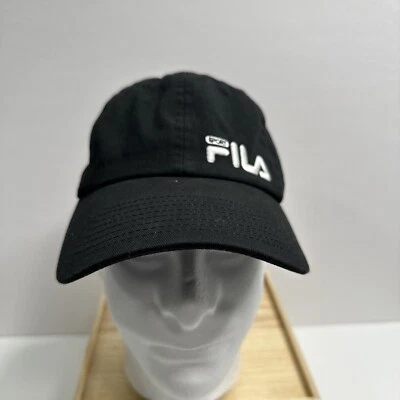 Gorra de béisbol deportiva Fila para mujer, letras negras y blancas Foto 1 de 4