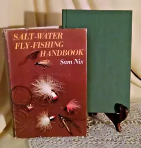 SALZWASSER-HANDBUCH ZUM FLIEGENFISCHEN SAM NIX HC/DJ ANGEGEBEN FE 1973 DOPPELTAGESSPULE. - Bild 1 von 16