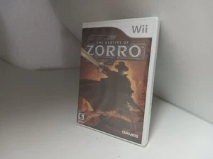 NEW Factory Sealed THE DESTINY OF ZORRO for Nintendo Wii NTSC US/CAN J10 - Picture 1 of 10