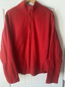 LAND’S END Men’s Fleece 1/2 Zip Pullover Sweater XL - Picture 1 of 4