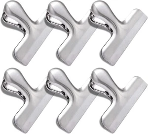 Clips para papas fritas para bolsas, clips de bolsa para paquete de alimentos bocadillo patatas fritas, de alta resistencia - Imagen 1 de 7