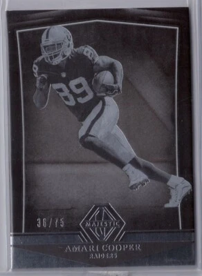 Amari Cooper 2018 Panini Majestic Card #81  # /75 - Image 1 of 2