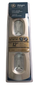 Neu versiegelt GE® Halogen 2-Lichtleiste Komplettset 12" Küche Büro verbindbar - Bild 1 von 5
