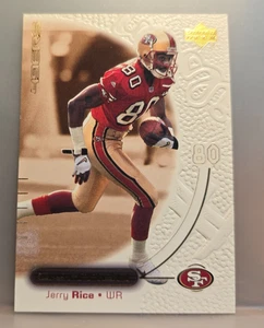 Jerry Rice San Francisco 49ers 2000 Upper Deck Ovation #51 HOF - Foto 1 di 2