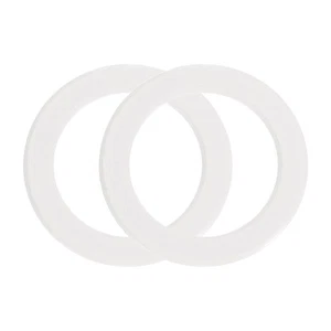 Magnetic Adapter Ring, 2Pcs ABS Magnetic Sticker Ring, White - Zdjęcie 1 z 7