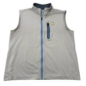 Chaleco Masters Tech Cremallera Completa Chaqueta Sin Mangas Rendimiento Golf Bolsillos Para Hombres Grande - Imagen 1 de 7