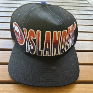 De colección Años 90 New York Islanders Starter Tri-Power Snapback Sombrero de Lana NHL Raro Corea - Imagen 1 de 14