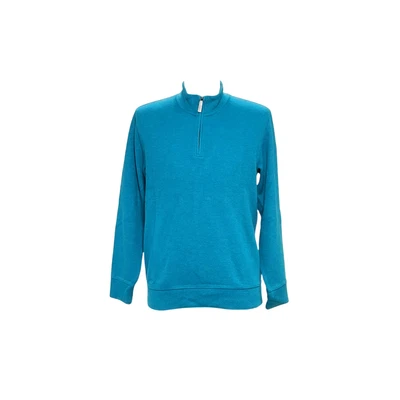 Suéter Henley azul Lands' End para hombre - talla L Foto 1 de 4