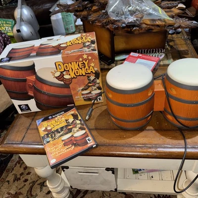 Mando Nintendo Donkey Kong Bongos En Caja GameCube Foto 1 de 4
