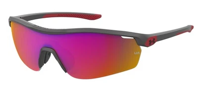 Gafas de sol Under Armour UA 7001/S GRIS NEGRO/ROJO OLEOFÓBICO gato 99/1/115 para mujer Foto 1 de 2