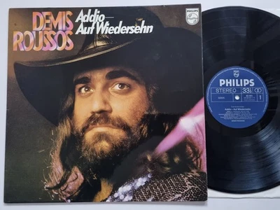 Demis Roussos - Addio - Auf Wiedersehn Vinyl LP Germany CLUB EDITION - Imagem 1 de 4