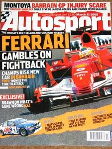 Autosport 31 Mar 2005* 20 YEARS of MINARDI -F3 SEASON PREVIEW -CITROEN WRC TEAM - Imagen 1 de 1