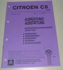 Werkstatthandbuch Citroen C8 Besonderheiten Pyrotechnische Ausstattung Airbag!