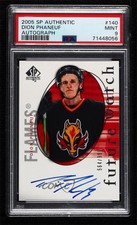 2005 SP Authentic Future Watch /999 Dion Phaneuf #140 PSA 9 MINT Rookie Auto RC