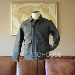 Chaqueta Mackinaw de Lana Pesada ITOHOUSE 21 OZ - Serie Wilderness Hunter - Imagen 1 de 9