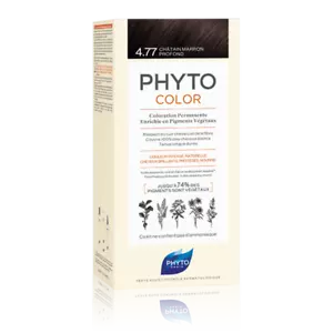Phytocolor 4.77 Deep Brown Hair Coloration - Picture 1 of 2