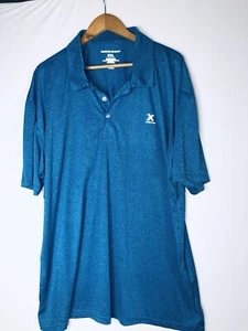Celebrity X Cruises Logo Golf Mens Polo Shirt Size 2XL Short Sleeve Blue - Picture 1 of 3
