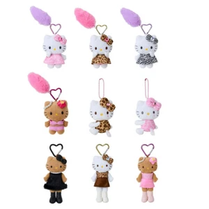 KT Girl Anime Toy Plush Keychain Doll Bag Chain Pendant Japan Kitty Y2K - Picture 1 of 19