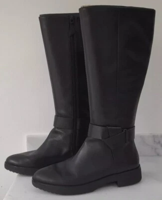 BOTAS FITFLOP NUDO HASTA LA RODILLA TALLA 5/38 TODO NEGRO CUERO EXCELENTE ESTADO ENVÍO Y DEVOLUCIÓN GRATUITOS Foto 1 de 4