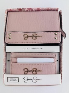 Jessica Simpson Wallet & Credit Card Case 2 Pc Gift Set (L1)