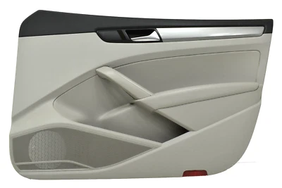 2014-2015 VW Volkswagen Passat OEM Front Right RH Interior Door Panel Cover Gray - Image 1 of 4