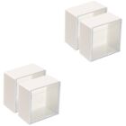4 Pcs Coffee Storage Holder for Ground Filter Paper Box Italian
