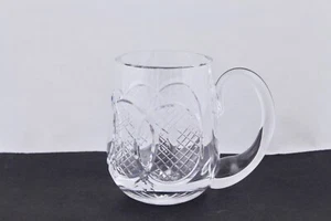 WATERFORD CRYSTAL TANKARD GIFTWARE CUT GLASS MUG STEIN #1 - MINT - Picture 1 of 11