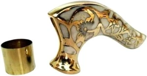 Antique Brass Head Handle only for Wooden Victorian Walking Cane Stick Best Gift - Picture 1 of 7