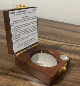 Forstwirtschaft Lieferanten Sphärisch Instrumente Krone Densiometer Konvex - Bild 1 von 5