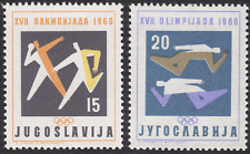 1960 Yugoslavia SC# 564-565 - Athletics - 2 Different Stamps - M-NH