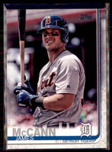 2019 Topps James McCann Detroit Tigers #155 4 Card Lot - Picture 1 of 2