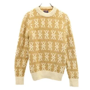 PENDLETON 70s Made in USA Vintage Overall handle Long sleeve sweater Men's - Picture 1 of 8