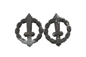 coppia gladi rsi repubblica sociale italiana zama ww2 distintivo spilla pins - Foto 1 di 5