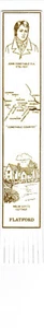 Flatford Leatherette Bookmark - Picture 1 of 1