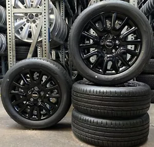 4 Orig MINI Sommerräder Victory Spoke 495 195/55 R16 87W F55 F56 F56 BEV F57 685 - Bild 1 von 3
