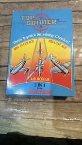 TOP GUNNER COLLECTION 5.25" Disk '86 3 in 1 Microprose CIB Atari - Picture 1 of 4
