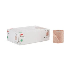 3M Mikroporen Chirurgisches Band 2" x 10 Yd 1533-2 1 Box 6 Rollen/Box - Bild 1 von 1