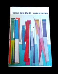 BRAVE NEW WORLD ALDOUS HUXLEY PAPERBACK BOOK 1963 GREAT CONDITION  - Imagen 1 de 2