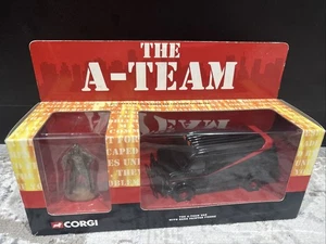Corgi The A-Team GMC Van + B.A. Baracus White Metal Figure (CC87502) - Picture 1 of 5