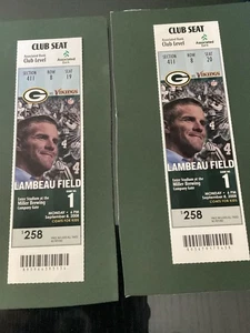 Packer / Viking unbenutzte Spielkarten - Montag, 8. September 2008 - montiert - Bild 1 von 1