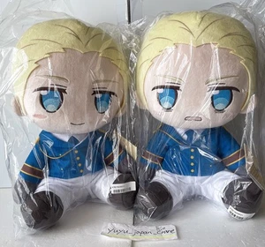 Hetalia World Stars Big Plush Doll Germany Ver. 30cm Taito Limited Set Of 2 New - Picture 1 of 11