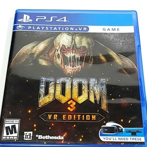 Doom 3 VR Edition PS4 Playstation 4 Game New Sealed - Picture 1 of 3