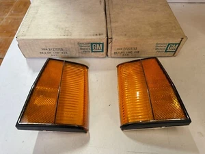 1977-1978 Chevrolet Caprice Lh And Rh 379786 - 379785 Lamp New Nos - Picture 1 of 6
