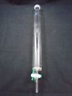 LAB CONTOUR Glass 35/20 Joint 1.5” ID 14” EL Fritted Disc Chromatography Column