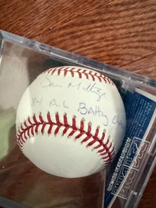 Don Mattingly Signed & Inscribed OMLB 84 AL Bat Champ PSA DNA GEM MINT 10 SEALED - Picture 1 of 5