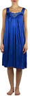 New Women Royal Blue Lati Fashion Nightgown Sleepwear Sizes M-4X