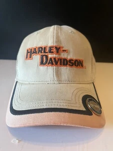 Harley-Davidson Motorcycle Baseball Cap Ketchikan Alaska Enamel Golf Marker - Picture 1 of 6