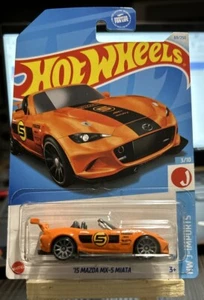 2024 Hot Wheels HW J-IMPORTS 3/10 '15 Mazda MX-5 Miata 69/250 (Orange) - Picture 1 of 2