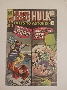 Tales to Astonish #64 (1965 Marvel) 1st LEADER Cvr SHE-HULK DISNEY 2nd full app