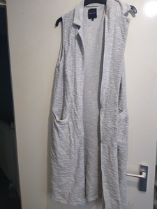 sleeveless cardigan new look